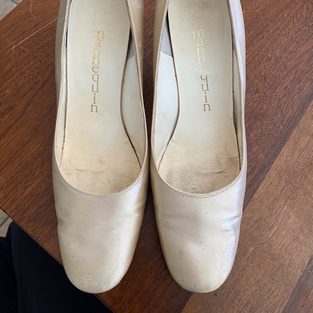 Vintage Champaign Pumps. Last worn 1971.